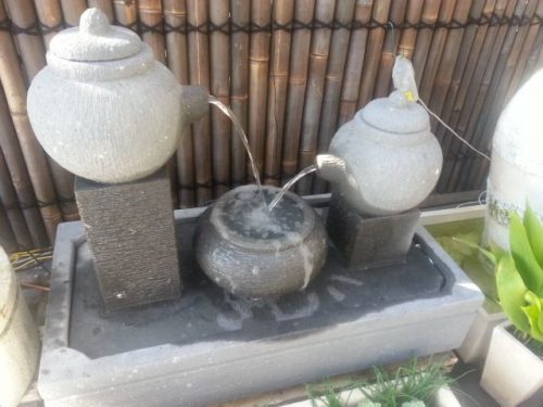 Teapots Water Feature
