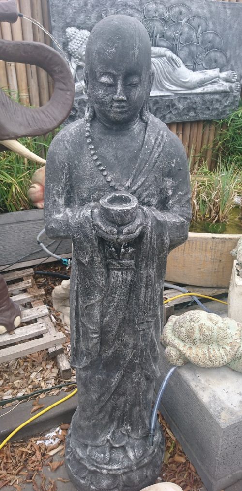 Monk, Standing Monk Candle Holder