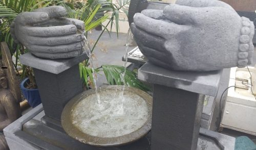 Flowing Hands Water Feature