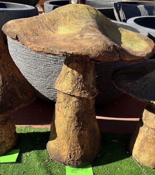 mushroom statue large