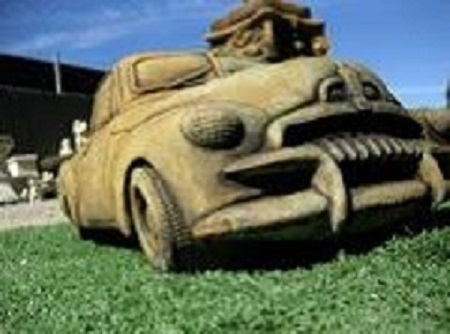 Front of holden ute
