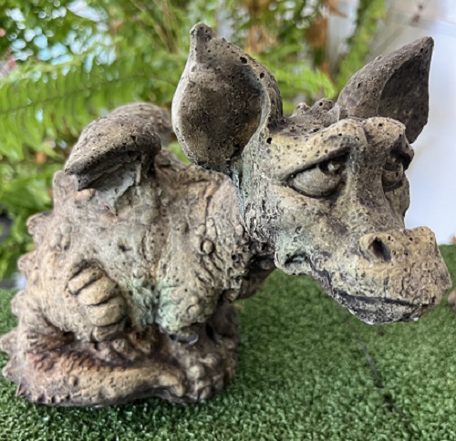 small dragon with pointy ears