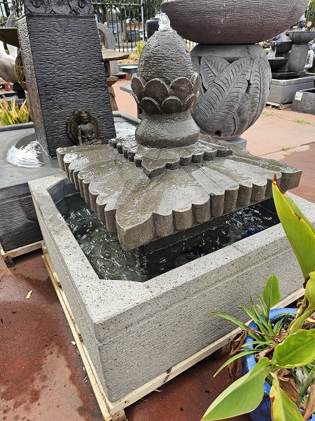 Acorn water feature